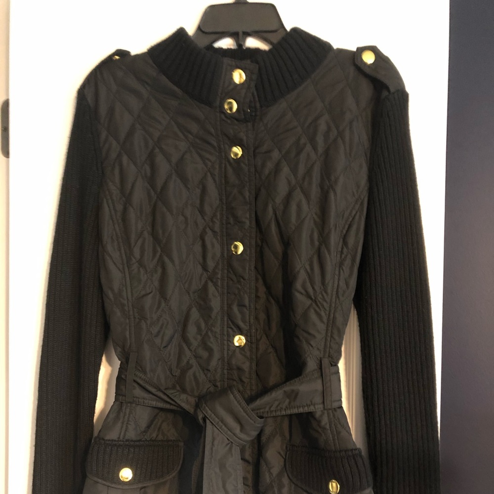 Black Military Style Sweater